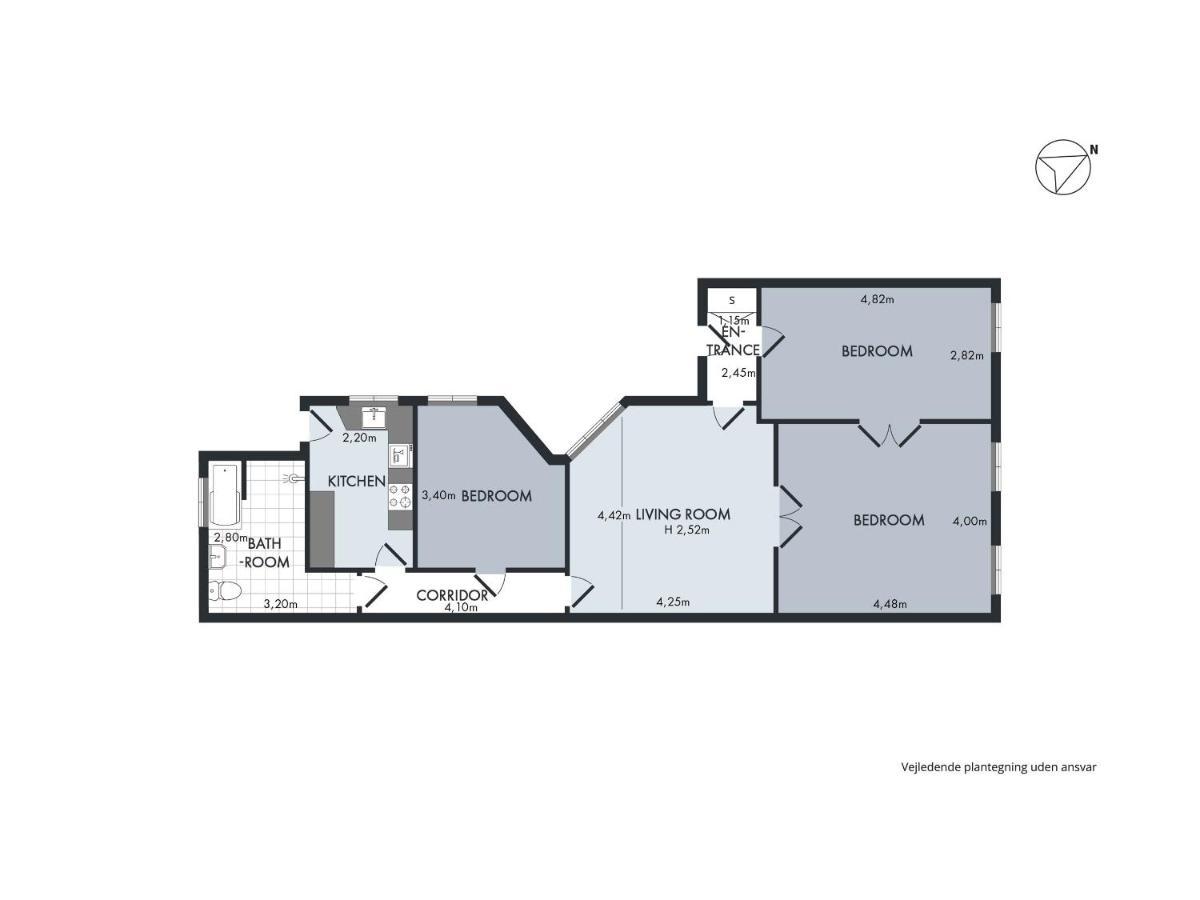 Sanders Stage - Perfectly Planned Three-Bedroom Apartment Near Nyhavn Копенхаген Екстериор снимка